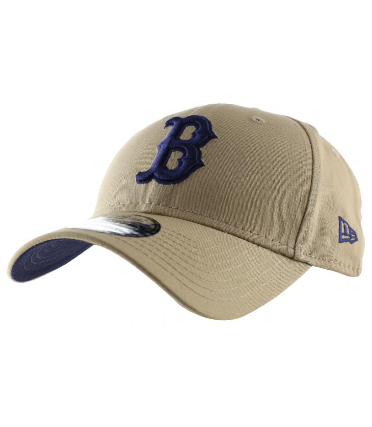 Cap Enfant Boston MLB League camel navy New Era